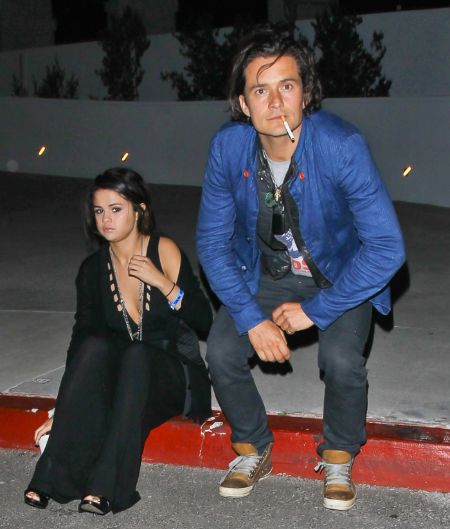 Selena Gomez was dating Orlando Bloom after she left Justin Bieber.